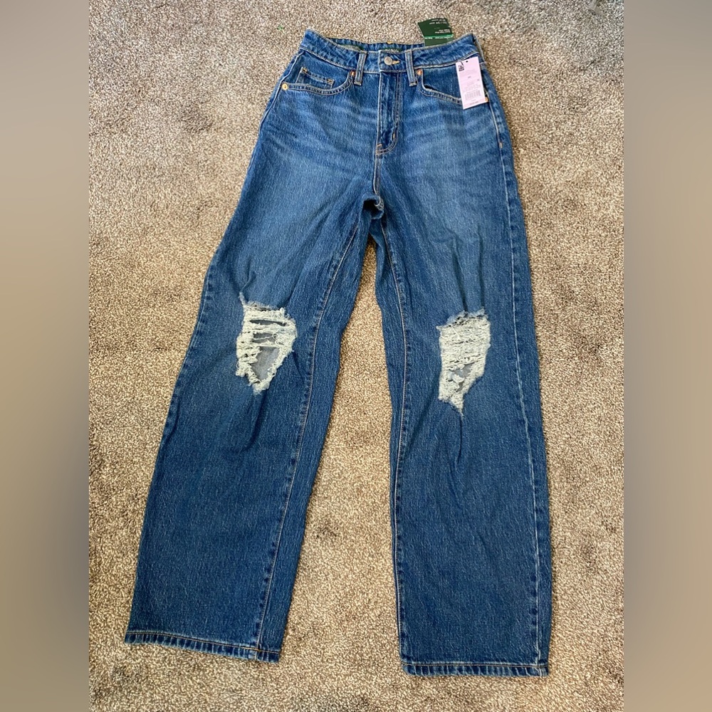 New!  Women's Wild Fable Jeans Super High Rise Baggy Jeans